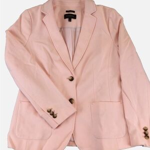 Talbots Women's Blush Pink Aberdeen Pink Blazer